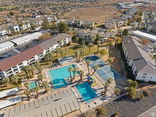 bird's eye view