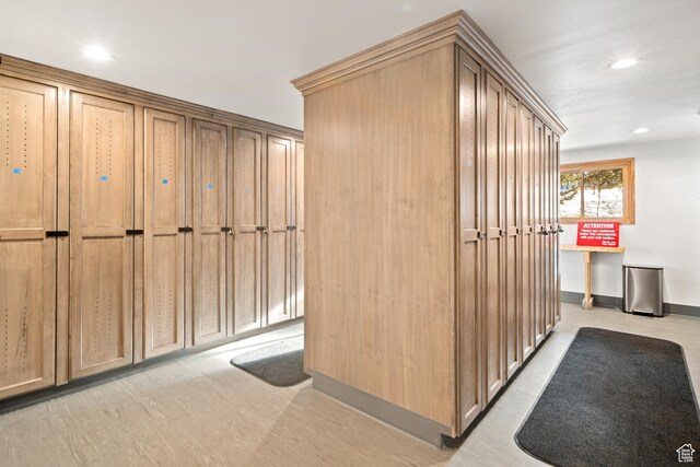 401 Silver King Dr, Park City, UT 84060 - hallway featuring baseboards and recessed lighting