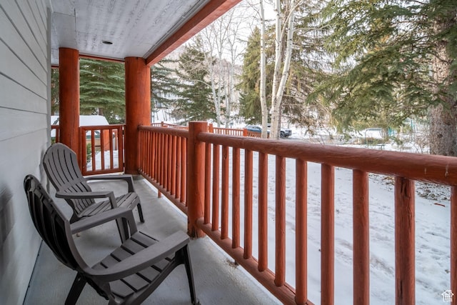 401 Silver King Dr, Park City, UT 84060 - view of snow covered back of property
