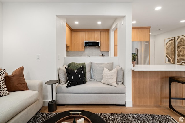 401 Silver King Dr, Park City, UT 84060 - living area featuring recessed lighting and wood finished floors