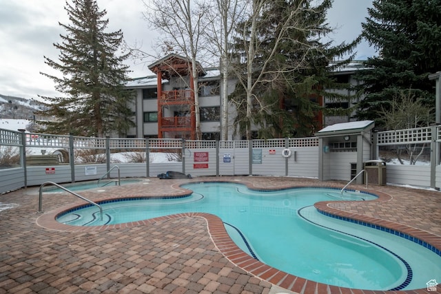 401 Silver King Dr, Park City, UT 84060 - view of swimming pool with a patio