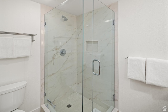 401 Silver King Dr, Park City, UT 84060 - bathroom featuring toilet and a shower with door