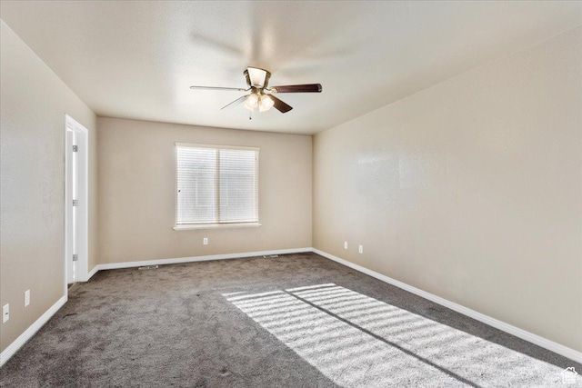 419 E 475 N, Ogden, UT 84404 - carpeted empty room featuring ceiling fan