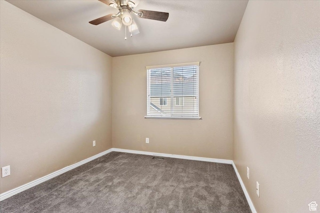 419 E 475 N, Ogden, UT 84404 - carpeted empty room featuring ceiling fan