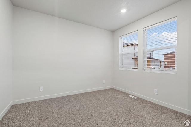 3474 S 3100 W Unit 146, West Haven, UT 84401 - carpeted spare room featuring recessed lighting, baseboards, and visible vents
