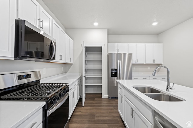 3474 S 3100 W Unit 146, West Haven, UT 84401 - kitchen featuring recessed lighting, a sink, appliances with stainless steel finishes, and light countertops