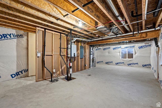 3474 S 3100 W Unit 146, West Haven, UT 84401 - unfinished basement with electric panel