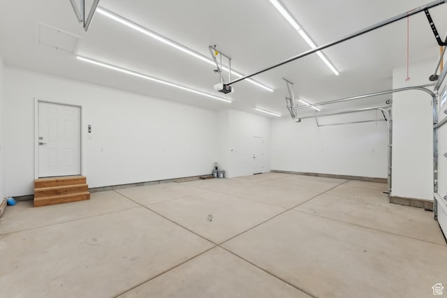 160 S 200 W, Henefer, UT 84033 - garage featuring a garage door opener