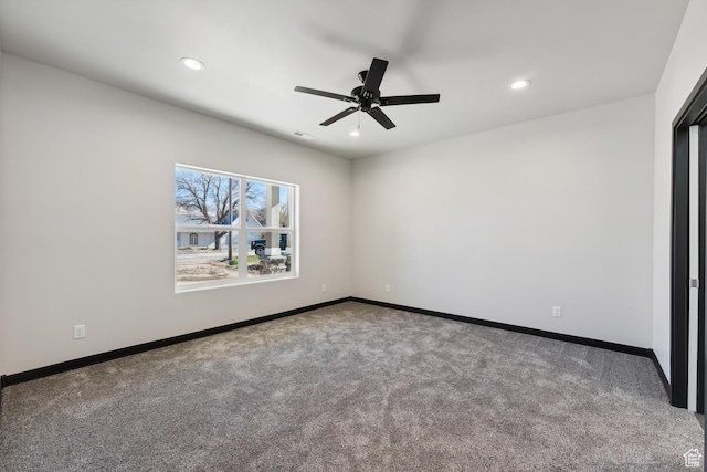 160 S 200 W, Henefer, UT 84033 - unfurnished bedroom featuring ceiling fan and carpet