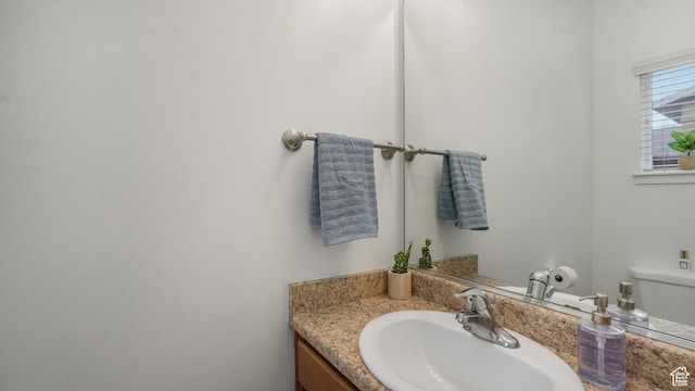 1026 N Shepard Creek Pkwy Unit 4, Farmington, UT 84025 - bathroom featuring vanity and toilet