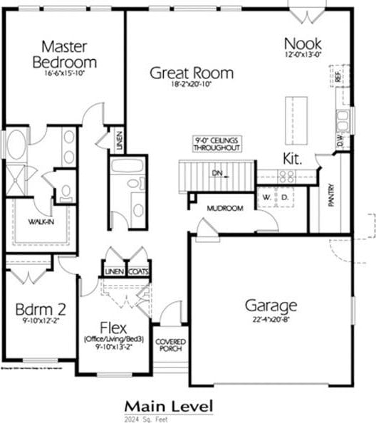 1259 W Moon Way Unit 134, Riverton, UT 84065 - floor plan