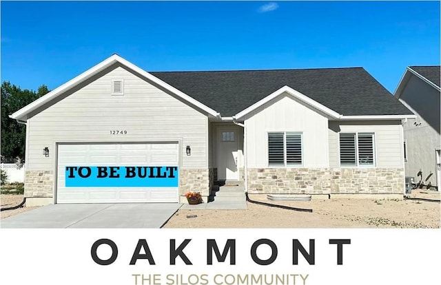 1259 W Moon Way Unit 134, Riverton, UT 84065 - view of front of property featuring a garage