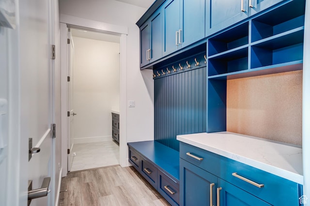 1259 W Moon Way Unit 134, Riverton, UT 84065 - mudroom with light wood-type flooring