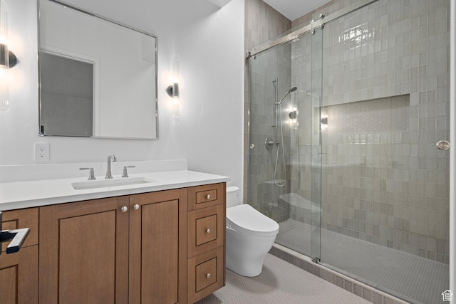 3050 Country Crossings, Heber City, UT 84032 - full bathroom featuring vanity and a stall shower