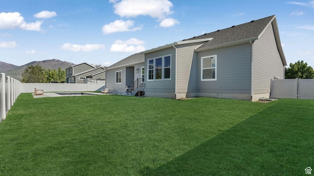 928 N Foxhunter Dr W, Farmington, UT 84025 - back of property with a mountain view