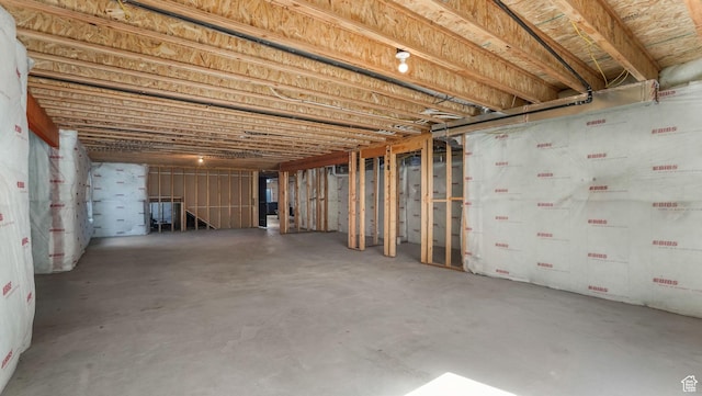 928 N Foxhunter Dr W, Farmington, UT 84025 - view of unfinished basement