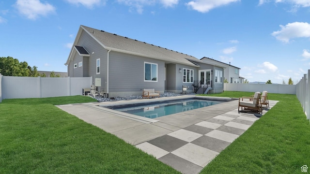 928 N Foxhunter Dr W, Farmington, UT 84025 - view of pool with french doors and a patio area