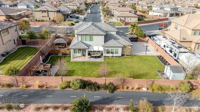 3459 S 2960 E, St George, UT 84790 - birds eye view of property with a residential view