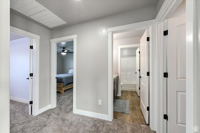 3459 S 2960 E, St George, UT 84790 - corridor with carpet flooring and baseboards