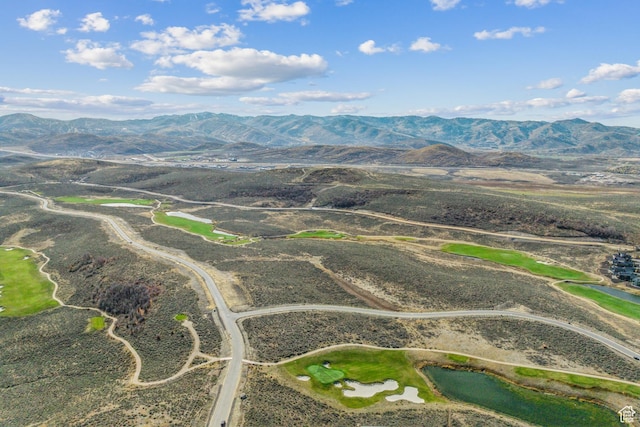 6061 Golf Clb, Link, Park City, UT 84098 - aerial overview of property's location featuring a mountain backdrop
