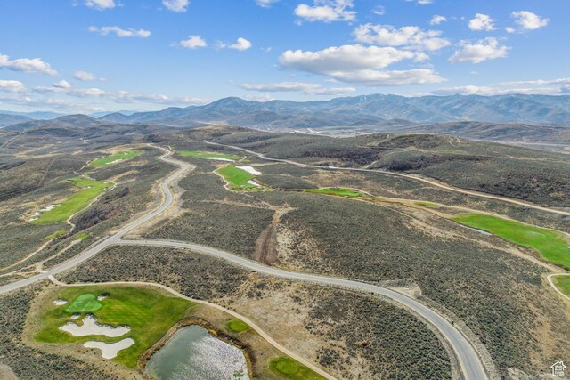 6061 Golf Clb, Link, Park City, UT 84098 - aerial view featuring a mountain view