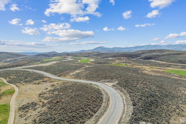 6061 Golf Clb, Link, Park City, UT 84098 - aerial view featuring a mountain view