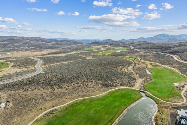 6061 Golf Clb, Link, Park City, UT 84098 - aerial view featuring a mountain view