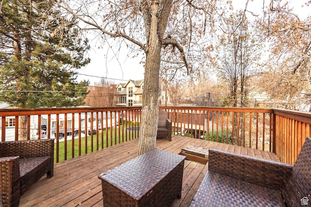 2760 E Spring Creek Rd, Holladay, UT 84117 - view of wooden terrace
