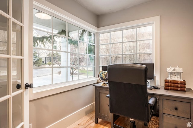 2760 E Spring Creek Rd, Holladay, UT 84117 - office area featuring light hardwood / wood-style flooring