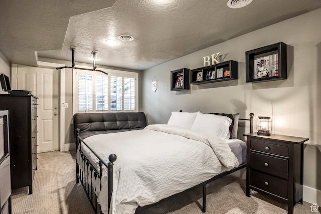 2760 E Spring Creek Rd, Holladay, UT 84117 - bedroom featuring a textured ceiling and light colored carpet
