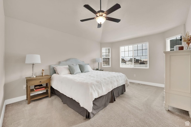 143 E 1825 N, North Ogden, UT 84414 - bedroom with light colored carpet and ceiling fan