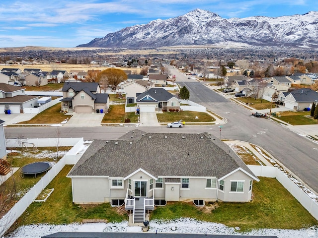143 E 1825 N, North Ogden, UT 84414 - bird's eye view with a residential view and a mountain view