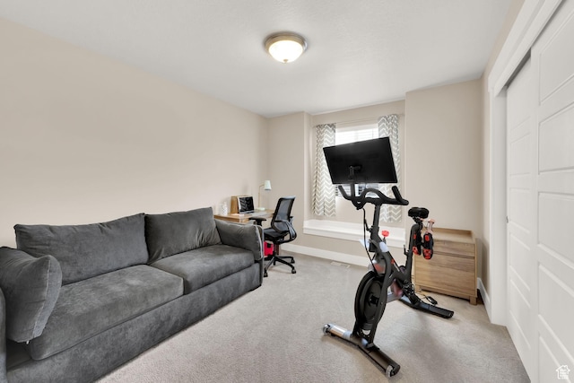 143 E 1825 N, North Ogden, UT 84414 - workout room featuring carpet and baseboards