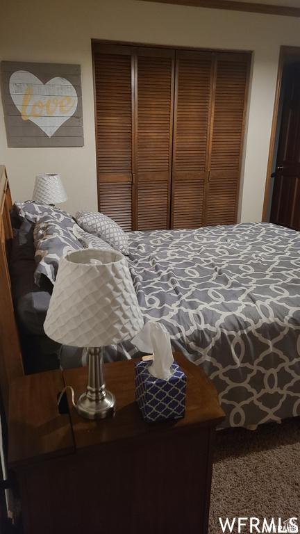 150 W Ridge View St Unit 215, Brian Head, UT 84719 - bedroom featuring a closet and carpet floors