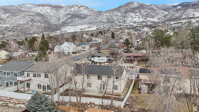 854 S 200 E, Farmington, UT 84025 - aerial view featuring a residential view and a mountain view