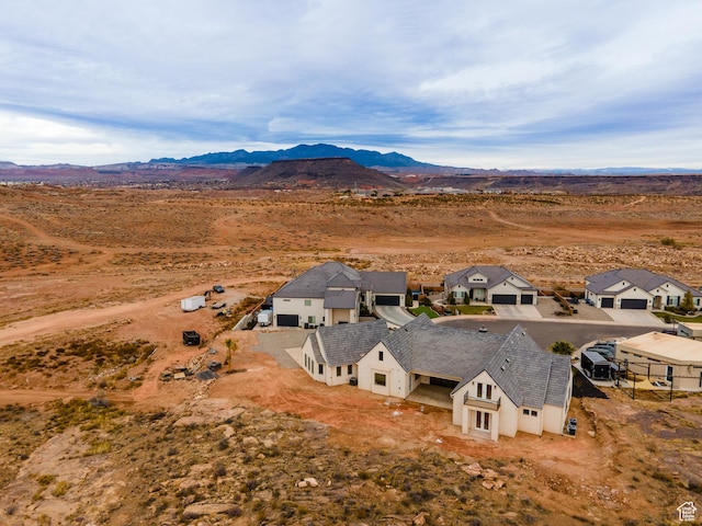 1539 W 2130th Cir S, St George, UT 84770 - birds eye view of property with a mountain view