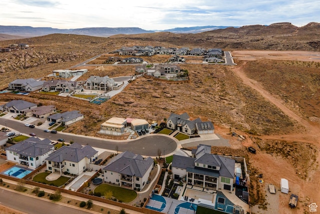 1539 W 2130th Cir S, St George, UT 84770 - drone / aerial view featuring a mountain view