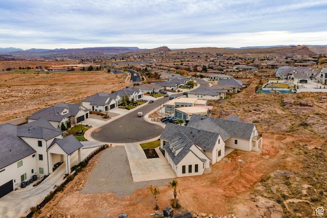 1539 W 2130th Cir S, St George, UT 84770 - bird's eye view with a mountain view