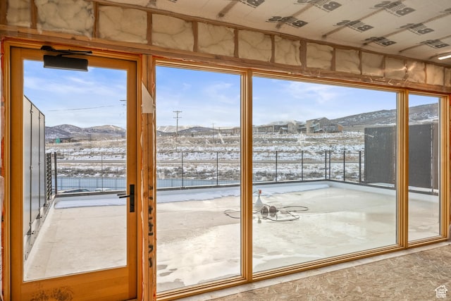 4123 Forestdale Dr N Unit 7, Park City, UT 84098 - doorway with a mountain view