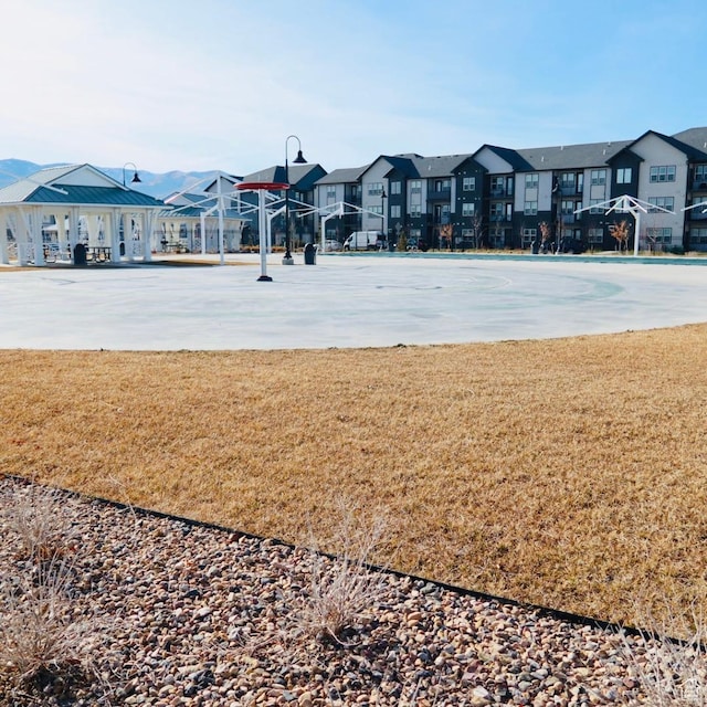 54 N Heading Row, Saratoga Springs, UT 84045 - view of home's community with a yard and basketball court