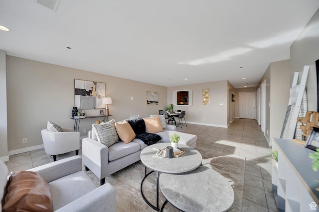 44 W 300 S Unit 2306S, Salt Lake City, UT 84101 - living room with light tile patterned floors