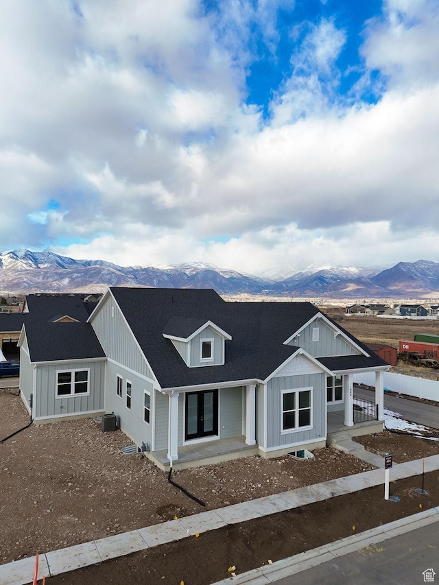 1854 S 1160 E Unit 406, Heber City, UT 84032 - view of front facade featuring a mountain view and central air condition unit