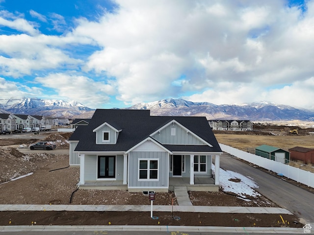 1854 S 1160 E Unit 406, Heber City, UT 84032 - view of front facade with a mountain view and a porch