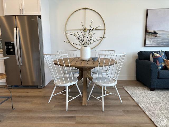1056 E 1930 S Unit 420, Heber City, UT 84032 - dining space featuring light wood-style flooring