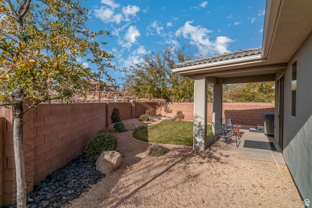 443 N Puerta Dr, Washington, UT 84780 - view of yard featuring a patio