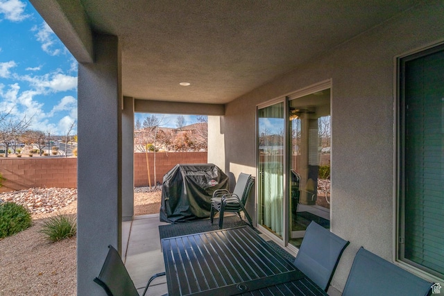 443 N Puerta Dr, Washington, UT 84780 - view of patio with area for grilling