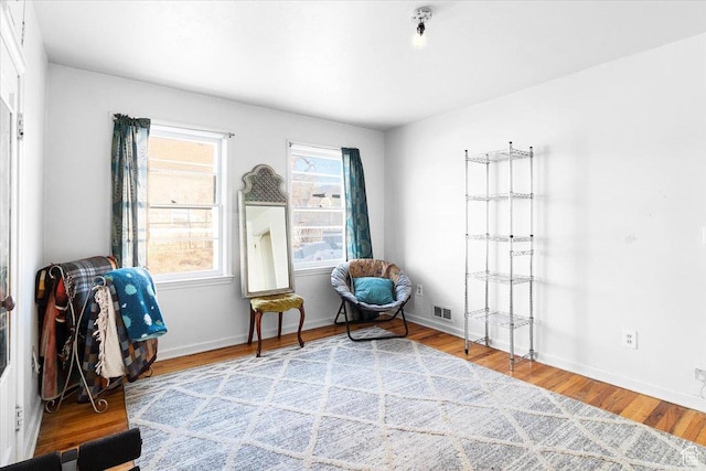38 S State St W, Fairview, UT 84629 - sitting room with hardwood / wood-style floors