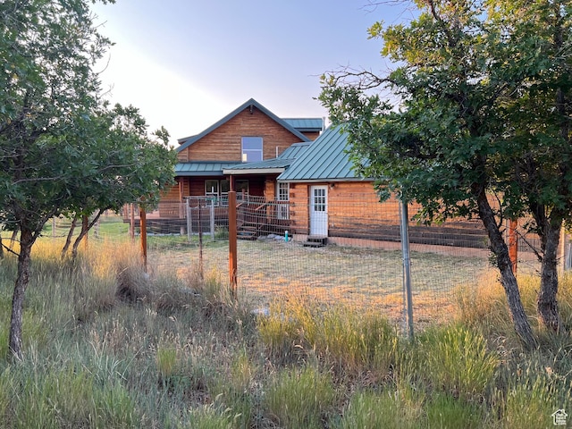 view of back of house
