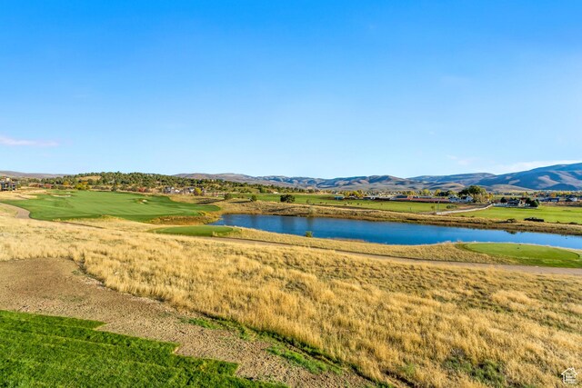 2072 E Copper Belt Dr, Heber City, UT 84032 - view of water feature featuring a mountain view