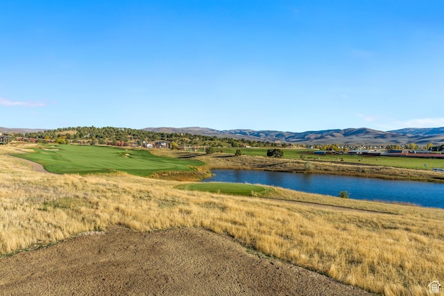 2072 E Copper Belt Dr, Heber City, UT 84032 - water view featuring a mountain view